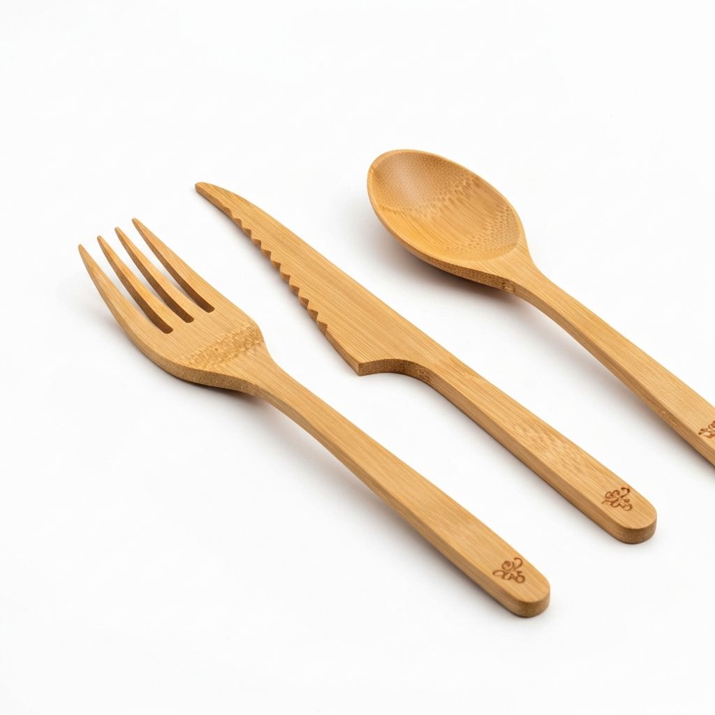 Bamboo Cutlery Set
