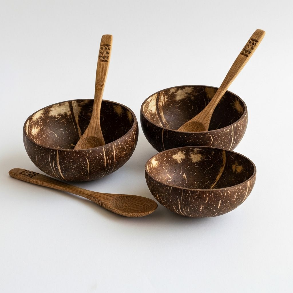 Coconut Bowl Set