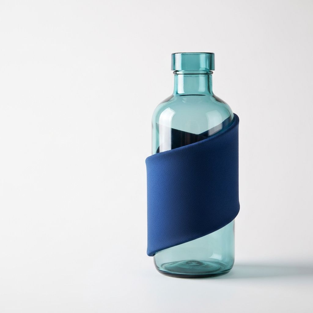 Recycled Glass Water Bottle